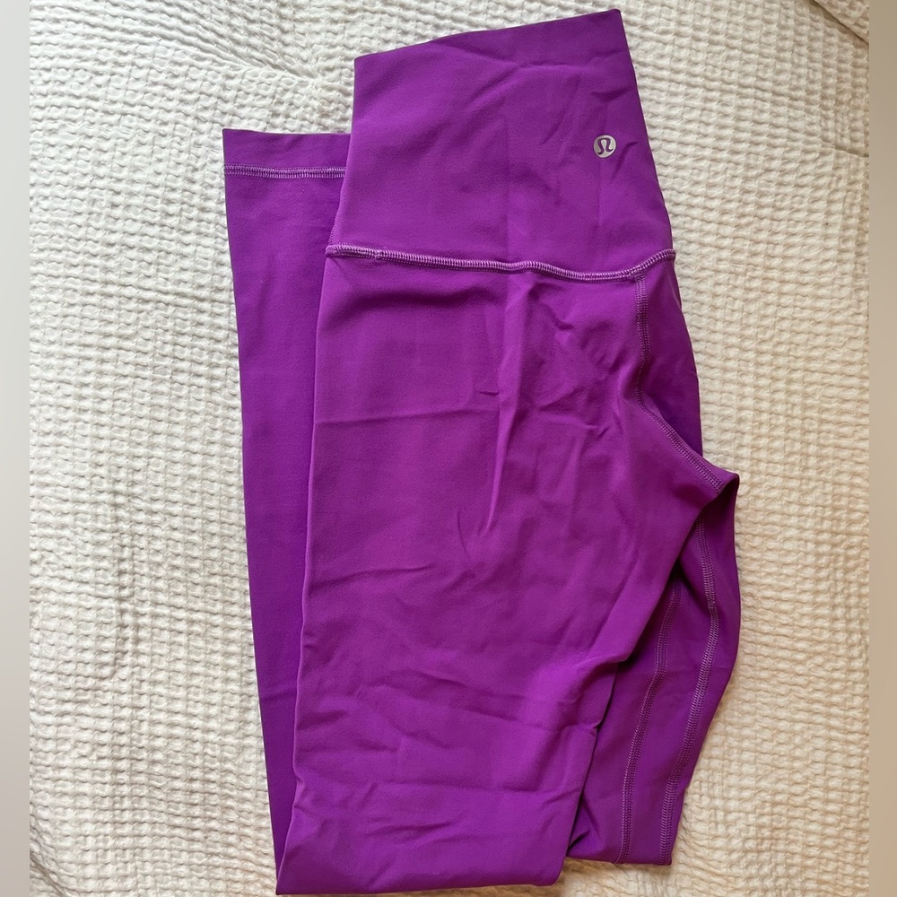 Moonlit purple lululemon align leggings